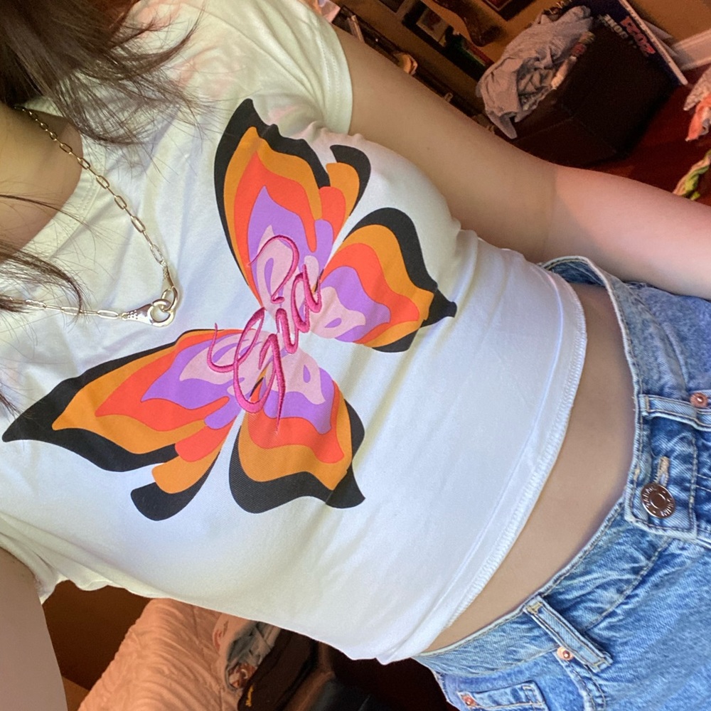 I.Am.Gia butterfly crop.